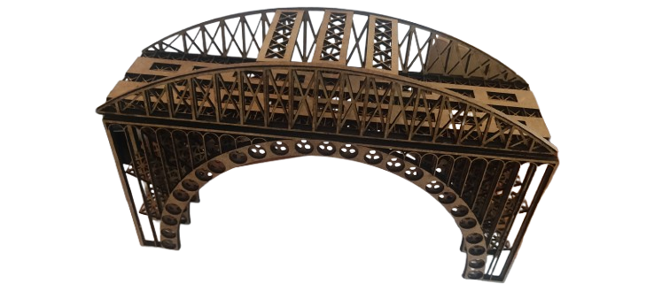 Ironbridge and bowstring deck win track