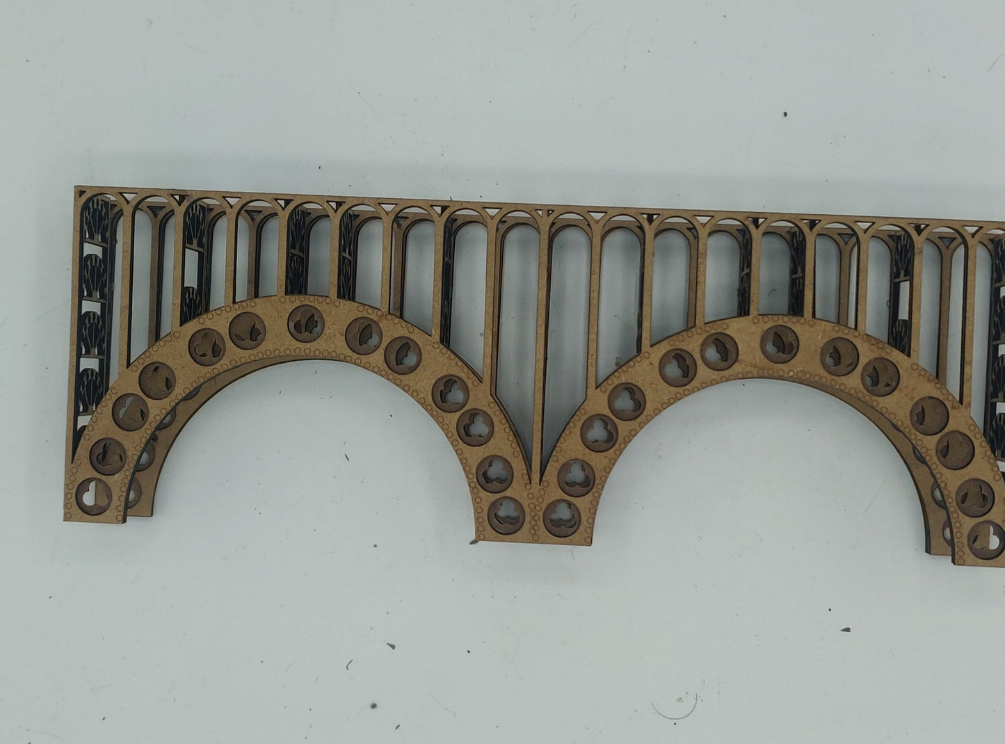 Single track arches side view